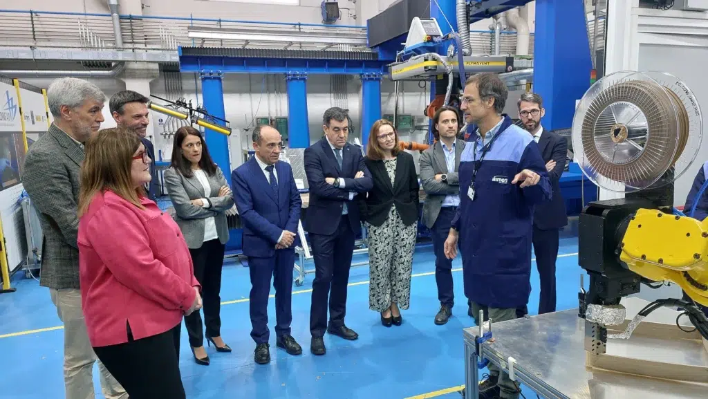 Visita secretaria general de I+D a Aimen